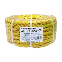 まつうら工業 建築現場 親綱 交換用ニューテトロンロープ16mmΦ×20m 丸巻パック NEWTETORON1620PACK NEWTETORON1620PACK 1本