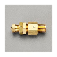 アズワン R 3/8”/1.0MPa エアー圧力安全弁 EA153B13 EA153B13 1個