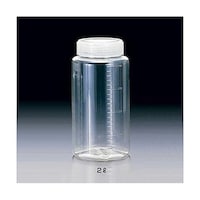 アズワン φ121x246mm/2000ml 広口ポリ容器(クリアー) EA508CC15 EA508CC15 1本