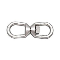 アズワン 19.0x74.1mm アイ&アイ スイベル(ステンレス製) EA638FH61 EA638FH61 1個