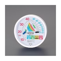 アズワン Φ120mm 熱中症指数計(温湿度計付/防雨型) EA742MK53 EA742MK53 1個