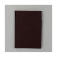 アズワン 320x230mm クリップファイル(二つ折り/ブラウン) EA762DA164 EA762DA164 1個