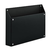 アズワン 247x344x53mm マグネットポケット(ヨコ型/黒) EA762FG358 EA762FG358 1冊