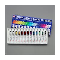 アズワン 13本組 アクリル絵具 EA765MV671 EA765MV671 1セット