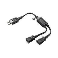 アズワン AC125V/15Ax0.4m 分配コード(2口) EA815GA86 EA815GA86 1個