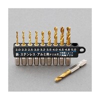 アズワン 2.05.0mm/10本組 六角軸ドリル(HSS) EA824DF100 EA824DF100 1セット