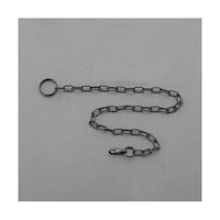 アズワン 1.2×300mm ポケットチェーン(ブラック/ミニシャックル付) EA916ZA10 EA916ZA10 1本