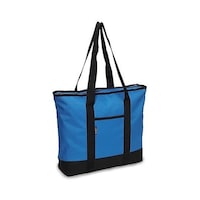 アズワン 419x127x381mm/19L トートバッグ(ロイヤルブルー) EA927CH54B EA927CH54B 1個