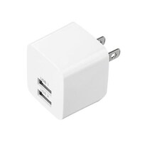 アズワン AC100240V USB充電器(2ポート/白) EA940CD208 EA940CD208 1個