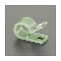 アズワン 4.8mm ケーブルクランプ(耐久性/10個) EA947FA41A EA947FA41A 1袋