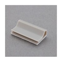 アズワン 13.3×20mm ケーブルクランプ(粘着付/100個)EA947FB120 EA947FB120 1袋