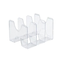 アズワン 266x210x167mm ブックスタンド(クリア) EA954TL71 EA954TL71 1個