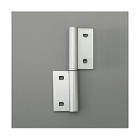 アズワン 50x102mm 30角用アルミ旗丁番(左用) EA976CB61 EA976CB61 1個