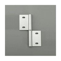 アズワン 70x102mm 40角用アルミ旗丁番(右用) EA976CB64 EA976CB64 1個