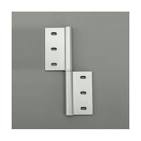 アズワン 70x130mm 40角用アルミ旗丁番(右用) EA976CB66 EA976CB66 1個