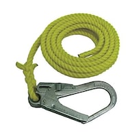 アズワン 12mmx 8m 介錯ロープ(黄) EA981MB8 EA981MB8 1本