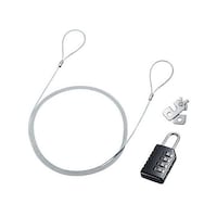 アズワン φ2.2mmx2.0m セキュリティワイヤー(Noble Wedge対応) EA983TS237 EA983TS237 1個