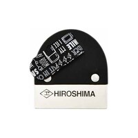 広島 ファイバーテープ切り 60mm ブラック 13656