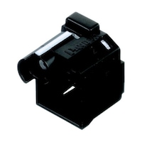 パンドウイットコーポ パッチコードロック(LANケーブルロック) 黒 10個入り 専用工具1個付き PSLDCPLREBL