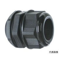 アズワン ナイロンケーブルグランド 適合ケーブル32―38mm G/(PF)1 1/2 黒 1個入り TG11238BK