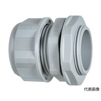 アズワン ナイロンケーブルグランド 適合ケーブル32―38mm G/(PF)1 1/2 グレー 1個入り TG11238GY