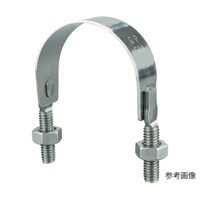 アズワン SGP管用Uバンド SUS304 呼び径 40A ねじ径3/8 TSGPU40ASUS