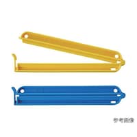 アズワン 袋留めクリップ 2P(黄青)1パック(2個入) TWC150YB2P
