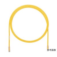 パンドウイットコーポ カテゴリ6A UTPパッチコード 24AWG単線 ケーブル径:Φ6.4mm 15m 黄 UTP6AX15MYL 1本