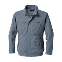 空調服 難燃長袖ブルゾン グレー 3L KU92240K50S5 KU92240K50S5 1着