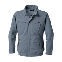 空調服 難燃長袖ブルゾン グレー 5L KU92240K50S7 KU92240K50S7 1着