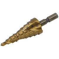 セーブ・インダストリー チタンコーティング スパイラルステップドリル 9段(4―20mm) Ti2