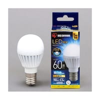 アイリスオーヤマ LED電球 E17 広配光 昼白色 60形(760lm) LDA7NGE176T6 1個