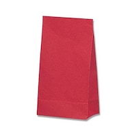 アズワン 150x 90x280mm カラー紙袋(赤/100枚) EA927SB62 EA927SB62 1パック