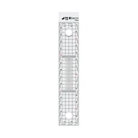新潟精機 キャッチアップ方眼定規 快段目盛 15cm CGS15KD