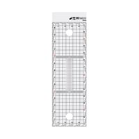 新潟精機 キャッチアップ方眼定規 快段目盛 広幅 15cm CGSW15KD
