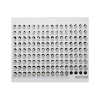 アイゼン ピンゲージセット プラス目/ケース付/6.300ー9.775mm トビ寸法0.025 mm EM2A+ EM2A+ 1セット