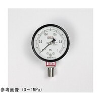 長野 普通形圧力計(Φ60) 禁油 立形A枠 0.4MPa AA10173