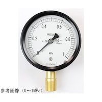 長野 密閉型圧力計(75Φ) 立形A枠 蒸気用 0.6MPa BC10181 1個