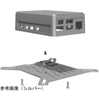 タカチ電機工業 Raspberry Pi 4B専用ヒートシンクケース 熱伝導突起あり 63×31.5×98mm シルバー RPH4BFHS
