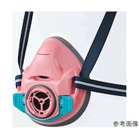 重松製作所 防じん・防毒両検定マスク/半面形/Lサイズ/撫子色(ピンク) TW01C/HB(L)PI