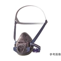 重松製作所 防じん・防毒両検定マスク/半面形/Sサイズ/烏羽色(ブラック) TW01C/HB(S)BK