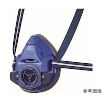 重松製作所 防じん・防毒両検定マスク/半面形/Sサイズ/瑠璃紺雲母(ブルー) TW01C/HB(S)BL
