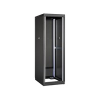 摂津金属工業 キャビネットラック W570×H2000×D650mm 69kg ブラック FDC2000650B 1台