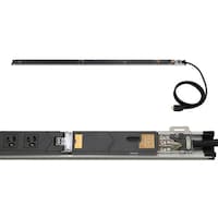 大和電器 コンセントバー取付金具付 (100V 30A 24口 サーキットプロテクタ付) W29.5×H1680×D73.5mm 65648289 1本