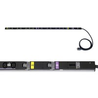 大和電器 コンセントバー (200V 30A 20口 警報接点付サーキットプロテクタ付) W38.5×H2133×D44mm 65648333 1本