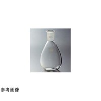 コスモスビード 平底茄子形フラスコ 100mL 19/38 1529023 1個