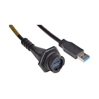 ニホンモレックスゴ USBケーブル USB A → USB A(取り付け可能)1袋(125個入) 847330004 847330004 1袋