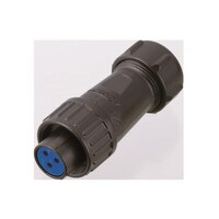 ナナボシカガクケ 丸型コネクタ 3極 ケーブルマウント NJW203PF8 NJW203PF8 1個