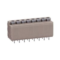 サトーパーツ 基板用端子台 5mmピッチ 1列 9極 グレー 1袋(5個入) ML800S1V9P ML800S1V9P 1袋