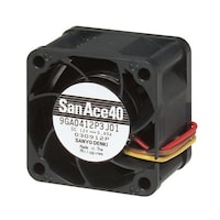 サンヨウデンキ K 軸流ファン 電源電圧:12 V dc DC 40 x 40 x 28mm 9GA0412P3M01 9GA0412P3M01 1個
